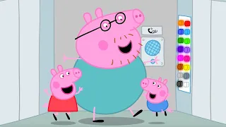 The Broken Lift! 🛗 | Peppa Pig Tales Full Episodes