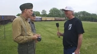 2011 WWII Living History Days - Throwing a German Stick Grenade