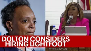 Dolton trustees consider hiring former Chicago Mayor Lori Lightfoot to investigate Tiffany Henyard