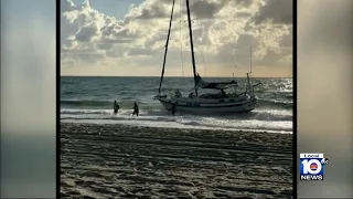 Witness shares video of possible migrants in Broward