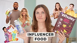 Ich teste INFLUENCER FOOD Produkte - Review | Julien Bam, Sarah Harrison, Elevator Boys... 🥤🍪