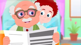 I Love You Grand Father | Grandparents songs for  Kids | Grandpa Rhyme