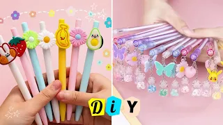 DIY cute pen decoration | How to decorate pens beautifully