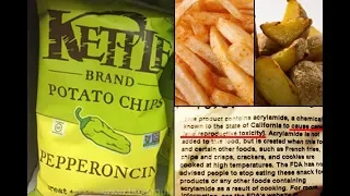 Your Potato chips are filled with this cancer causing chemical
