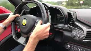 Ferrari 458 Spider Onboard Full Throttle *9000RPM*