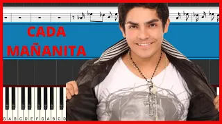 Erick Elera - Cada Mañanita | Piano Tutorial | Midi