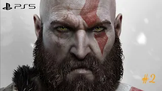 God Of War 4 (2018) PS5 Gameplay Part 2 _ Kratos Vs Stranger Boss Fight