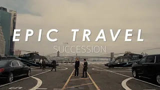 Se3 All Epic Travel Moments from Succession  | HBO | Video 3 of 4