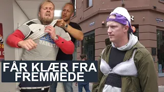 Konkurrerer om å få på seg flest klær: - Jeg får ikke puste!