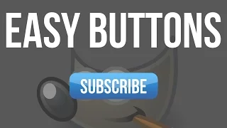 Create a Simple Glossy Button in GIMP