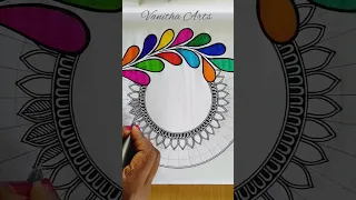 Mandala Art | #satisfying #creativeart #shorts