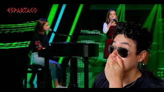 Mmmmm no se 😶 Espartaco Reacciona a adiohead Creep Mimi & Josefin Blind Auditions The Voice Kids