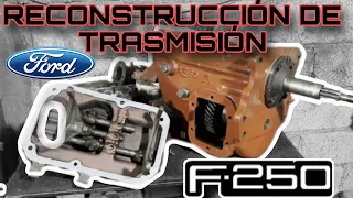 Empezamos con la reconstrucción de la Ford F-250 transmisión completa