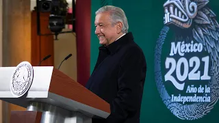 Da resultados estrategia de pacificación en estados con más delitos. Conferencia presidente AMLO