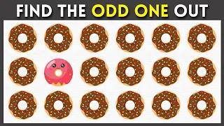 FIND THE ODD EMOJI OUT to Win this Quiz! | Odd One Out Puzzle | Find The Odd Emoji Quizzes