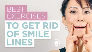 Best Face Exercises To Get Rid Of Smile Lines 👄