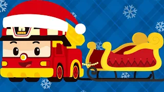 Santa Family | Sing a Christmas Song | Car Song | Best Kids Songs | Robocar POLI - Nursery Rhymes