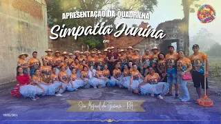 APRESENTAÇÃO DA QUADRILHA SIMPATIA JUNINA EM SÃO MIGUEL DO GUAMÁ - 19/05/2024