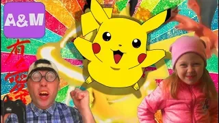 Покемон Пикачу оказался в реальном мире! /  Pokemon Pikachu was in the real world!