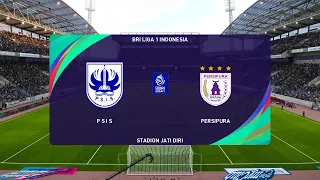 🇮🇩 PSIS Semarang vs Persipura Jayapura - BRI Liga 1 Indonesia 2021/2022 | 24/03/2022 | Gameplay