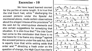 46 Legal dictation 60 WPM Judgment dictation 60 wpm | ahc steno high court steno dictation 60 wpm