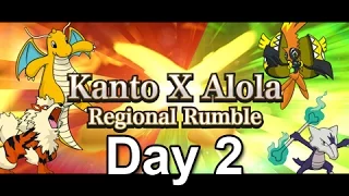Kanto X Alola: Regional Rumble! Day 2 - Pokémon Sun & Moon Live Wi-Fi Battles