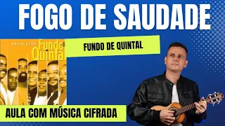 APRENDA A TOCAR FOGO DE SAUDADE NO CAVAQUINHO | PROFESSOR DANIEL MARTINS