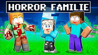 ADOPTIERT von einer HORROR FAMILIE in Minecraft!