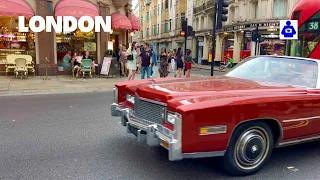 London Walk 🇬🇧 Tottenham Court Road, SOHO to Piccadilly Circus | Central London Walking Tour. 4K HDR