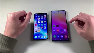 Smasung Galaxy A73 vs iPhone X