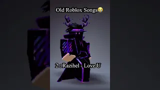 Old Roblox songs (nostalgic)😭