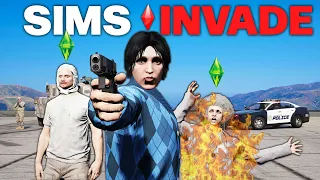 KILLER SIMS INVADE LOS SANTOS! | GTA 5 RP