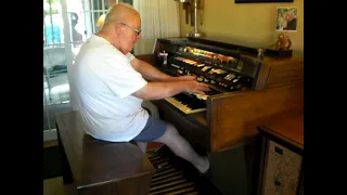 Mike Reed plays "Isn't it Romantic?" on the Hammond Organ