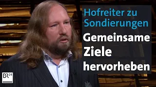 Kontrovers-Interview mit Anton Hofreiter, B90/Grüne | Kontrovers | BR24