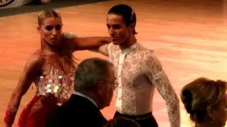 Gabriele Goffredo - Anna Matus, Brno Open 2012, WDSF int. open latin, final - samba