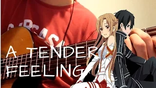 [700(+) SUBS] A Tender Feeling - Sword Art Online OST (Fingerstyle Guitar Cover) [TABS]