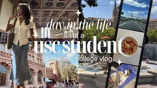 realistic day in the life of a usc student ❀ uni vlog ❀ romanticizing college ❀