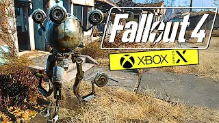 Fallout 4 Next Gen Patch Xbox Series Performance Mode 4K 60 FPS Gameplay