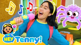 Magic Microphone is Missing! 😱 | Indoor Playground | Educational Videos for Kids | Hey Tenny!