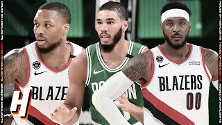 Boston Celtics vs Portland Trail Blazers - Full Game Highlights August 2, 2020 NBA Restart
