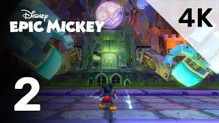 Part 2 | Epic Mickey | 4K Walkthrough and Cutscenes | No Commentary Walkthrough