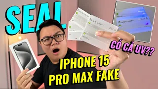 CÓ THỬ DÁN SEAL iPHONE 15 PRO MAX FAKE NHƯ THẬT CHỈ 50K