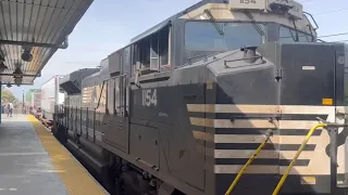 A few Morning trains at Union, NJ and South Plainfield, NJ 4/27/24