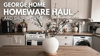 Shop with me at George and Homesense and a mini homeware haul