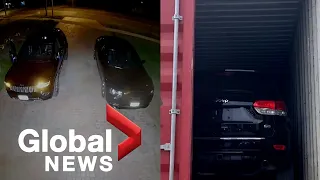 Toronto carjackings: Family’s car stolen on 2nd attempt recovered from shipping container