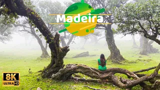 MADEIRA ISLAND 8K- where the mountains meet the sky