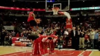 Team Flight Brothers NBA Half-Time Show | Amazing Dunk Contest for the Chicago Bulls