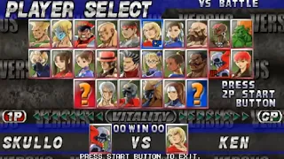 Street Fighter EX2 Plus Opening and All Characters (PS1)