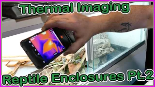 Thermal Imaging Reptile enclosures with FLIR Pt2