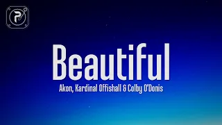 Akon - Beautiful (Lyrics) ft. Colby O'Donis, Kardinal Offishall